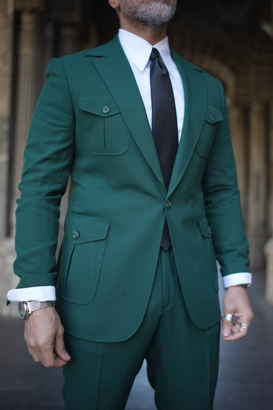 Belezzas Green Field Suit